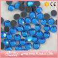 SS20 wholesale flat back capri blue crystal stones rhinestone hotfix